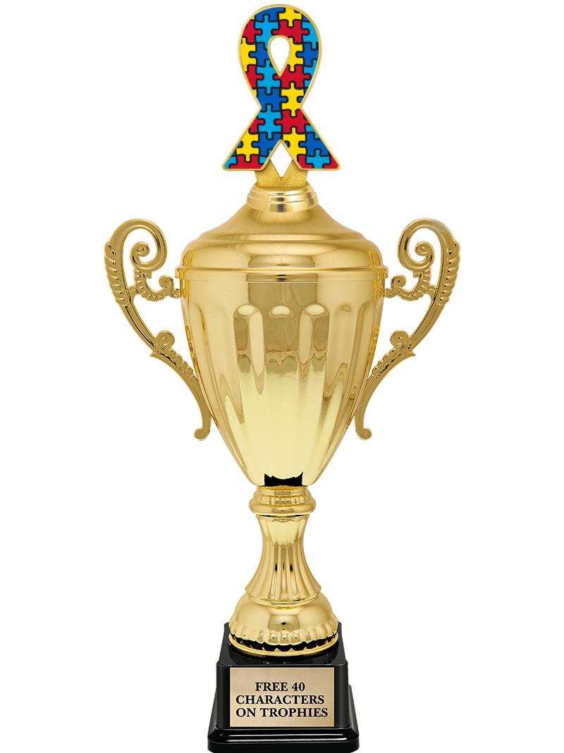 15.43" GD ACCLDE CUP TRP W FIG