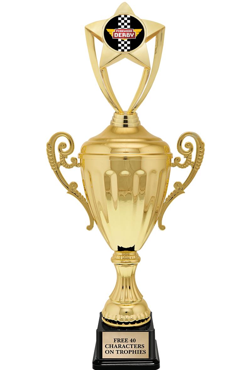 15.43" GD ACCLDE CUP TRP W FIG