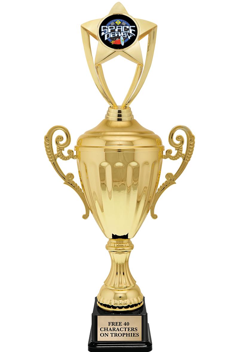 15.43" GD ACCLDE CUP TRP W FIG