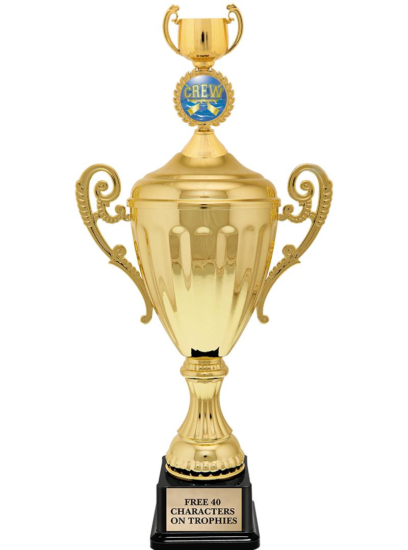 15.43" GD ACCLDE CUP TRP W FIG