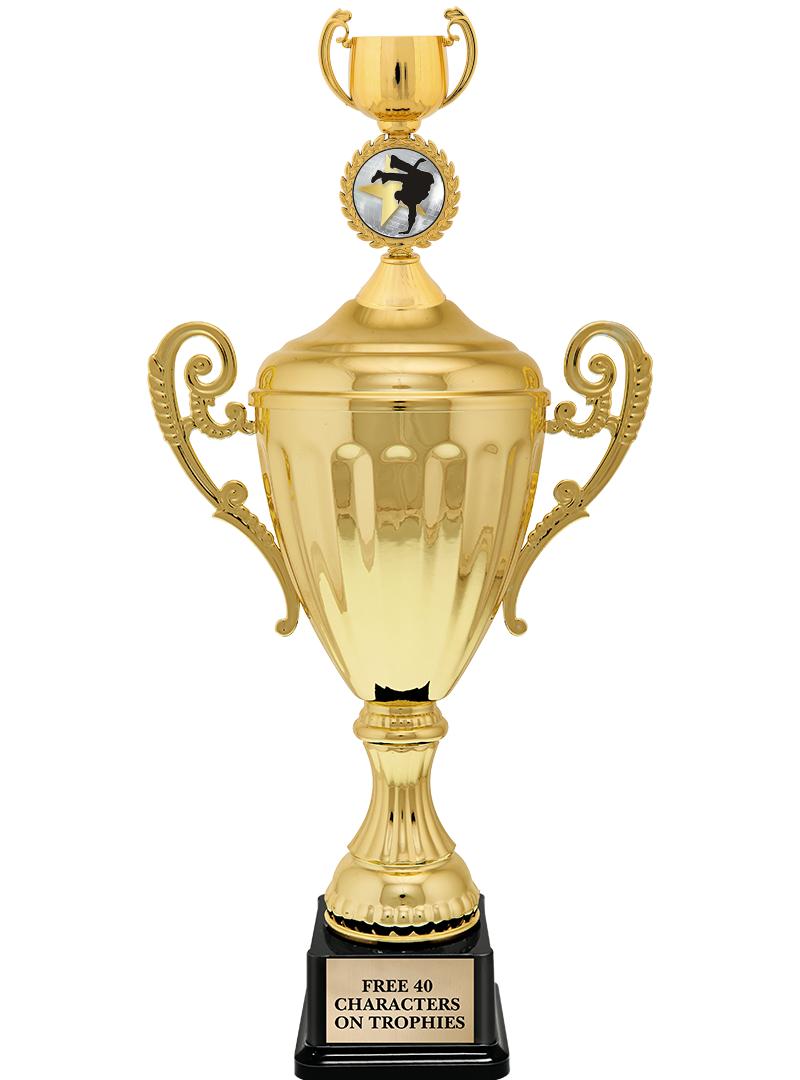 15.43" GD ACCLDE CUP TRP W FIG