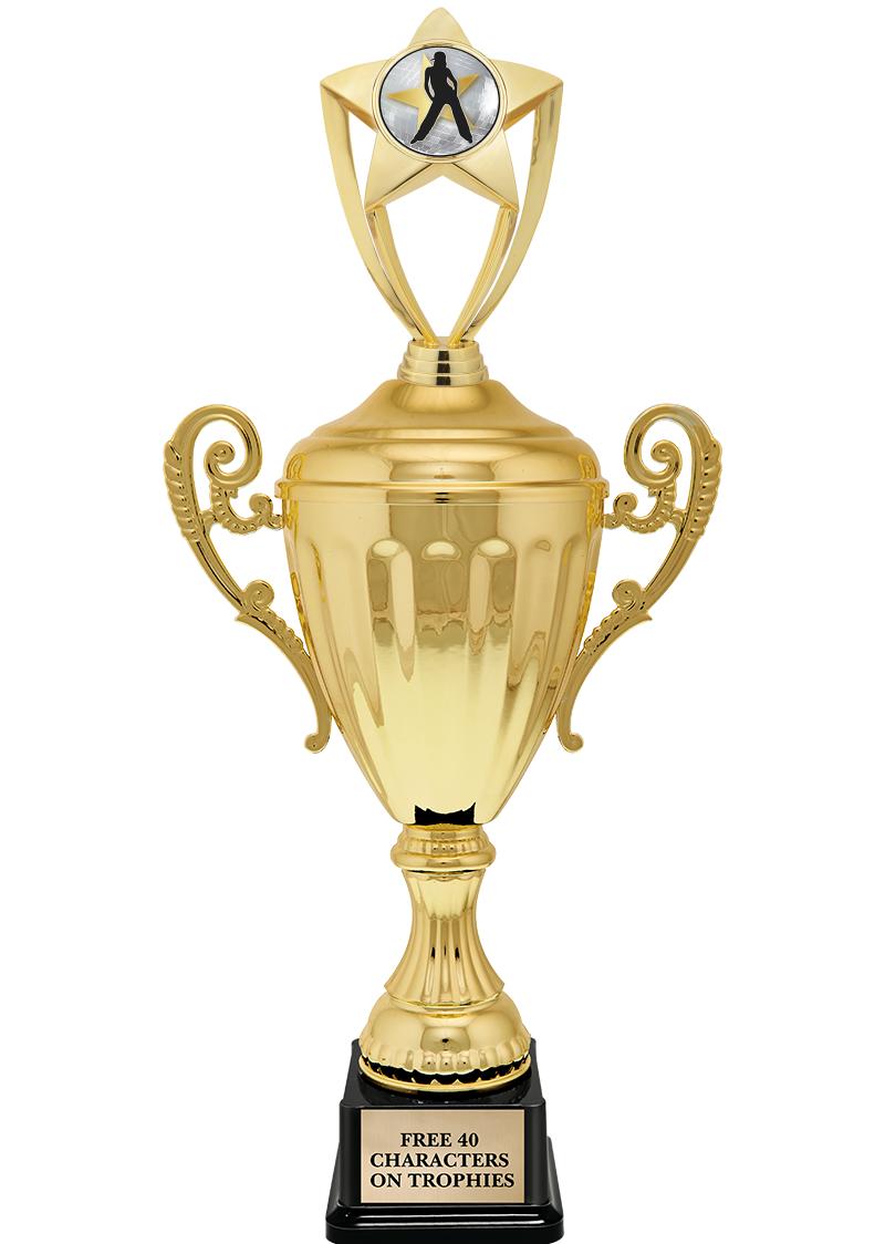 15.43" GD ACCLDE CUP TRP W FIG