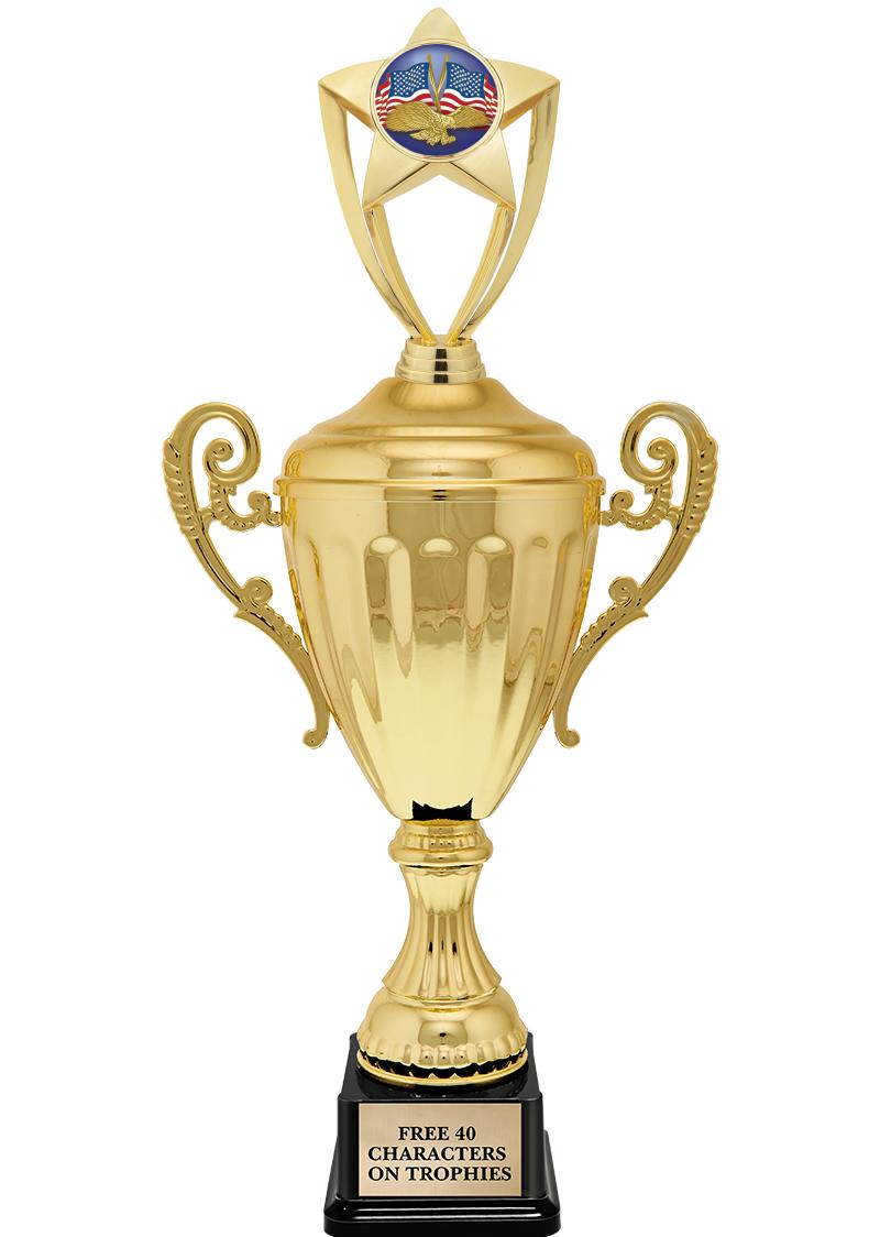 15.43" GD ACCLDE CUP TRP W FIG