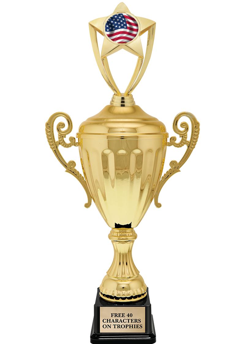 15.43" GD ACCLDE CUP TRP W FIG