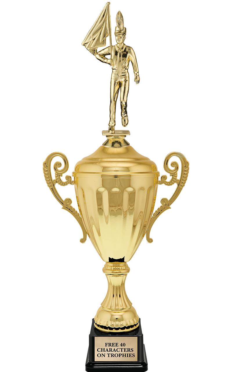 15.43" GD ACCLDE CUP TRP W FIG