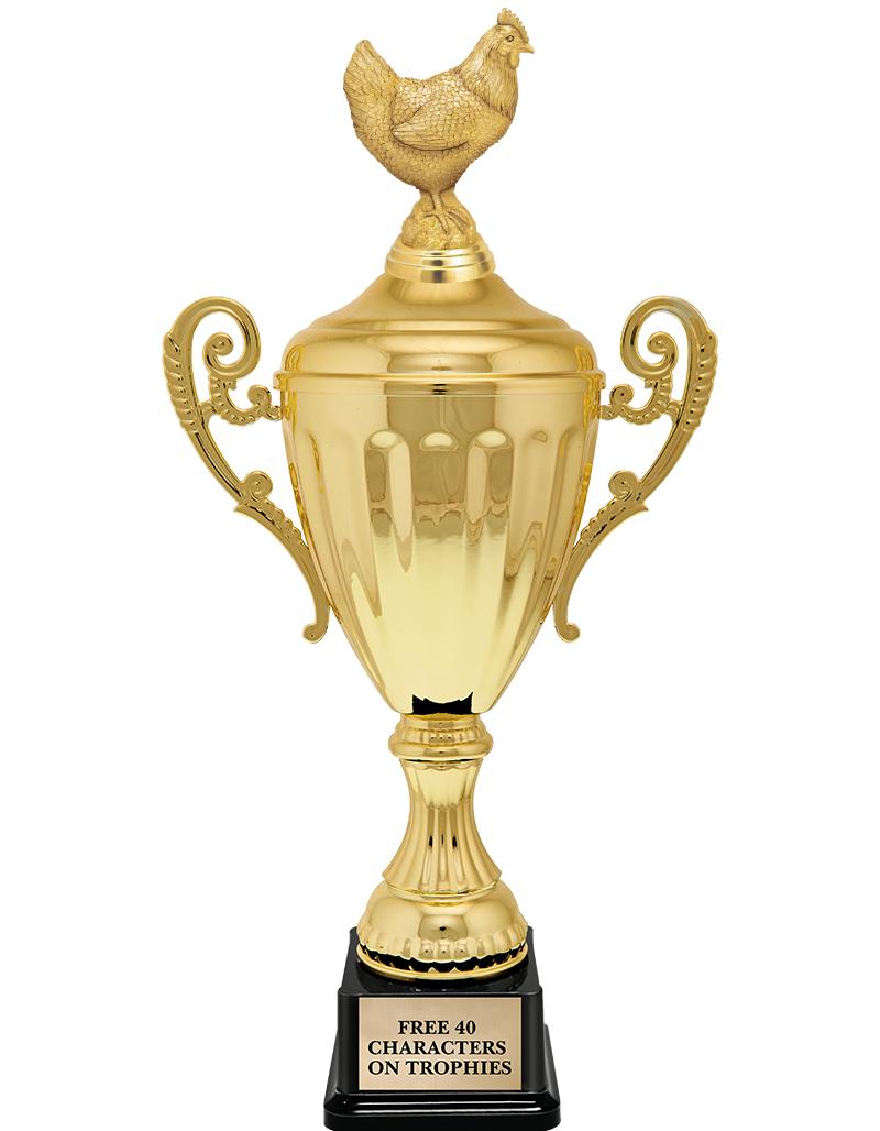 15.43" GD ACCLDE CUP TRP W FIG