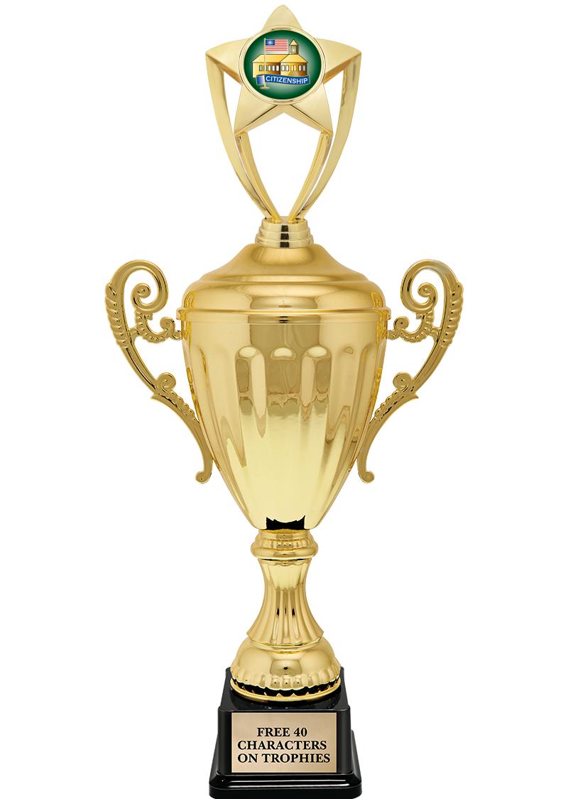 15.43" GD ACCLDE CUP TRP W FIG