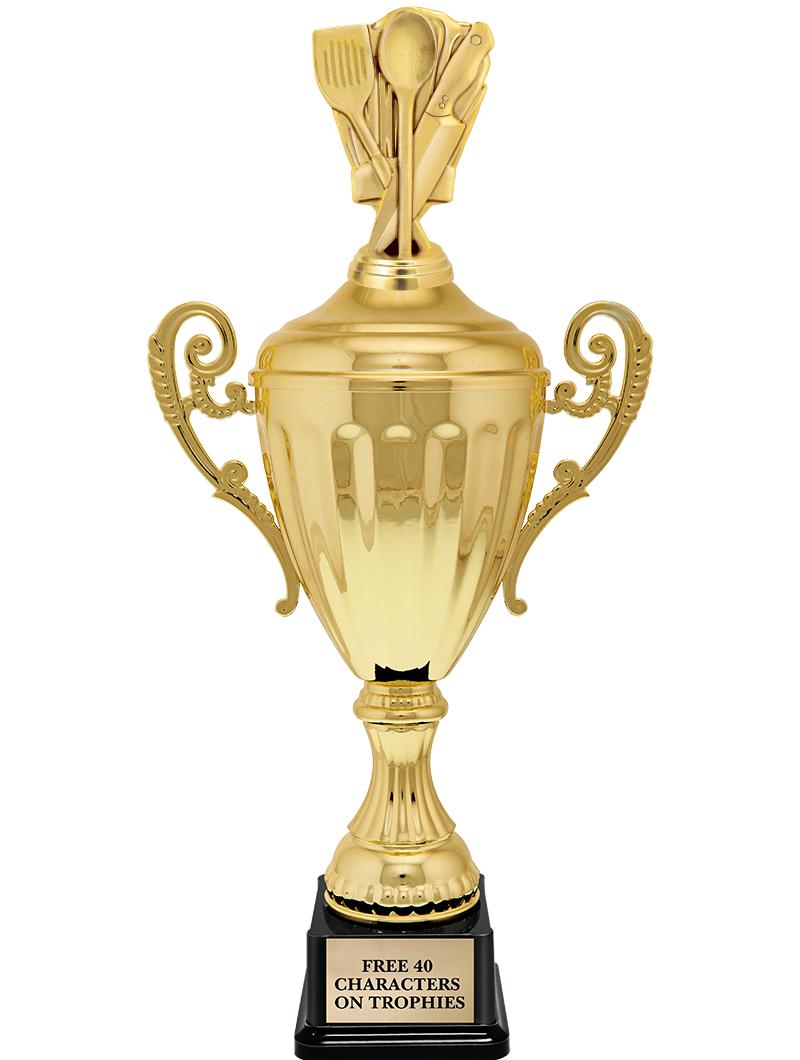 15.43" GD ACCLDE CUP TRP W FIG