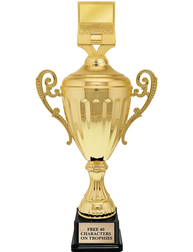 15.43" GD ACCLDE CUP TRP W FIG