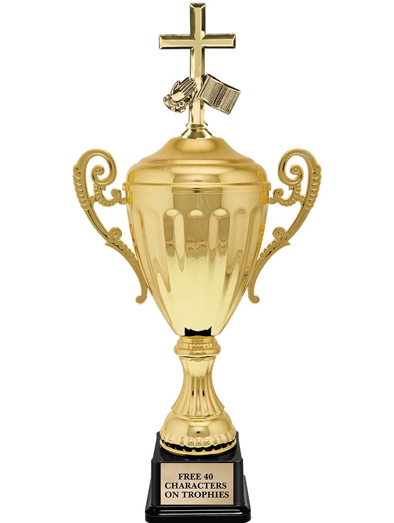 15.43" GD ACCLDE CUP TRP W FIG