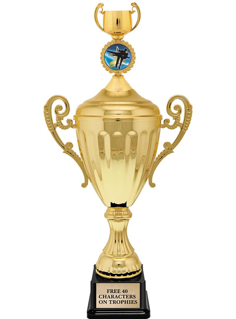 15.43" GD ACCLDE CUP TRP W FIG