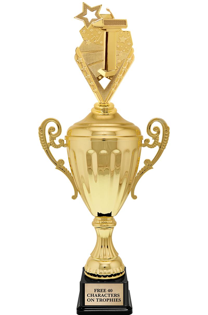 15.43" GD ACCLDE CUP TRP W FIG