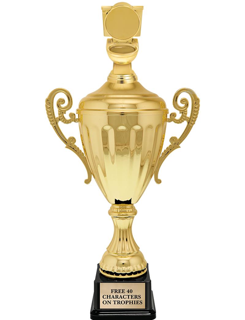 15.43" GD ACCLDE CUP TRP W FIG