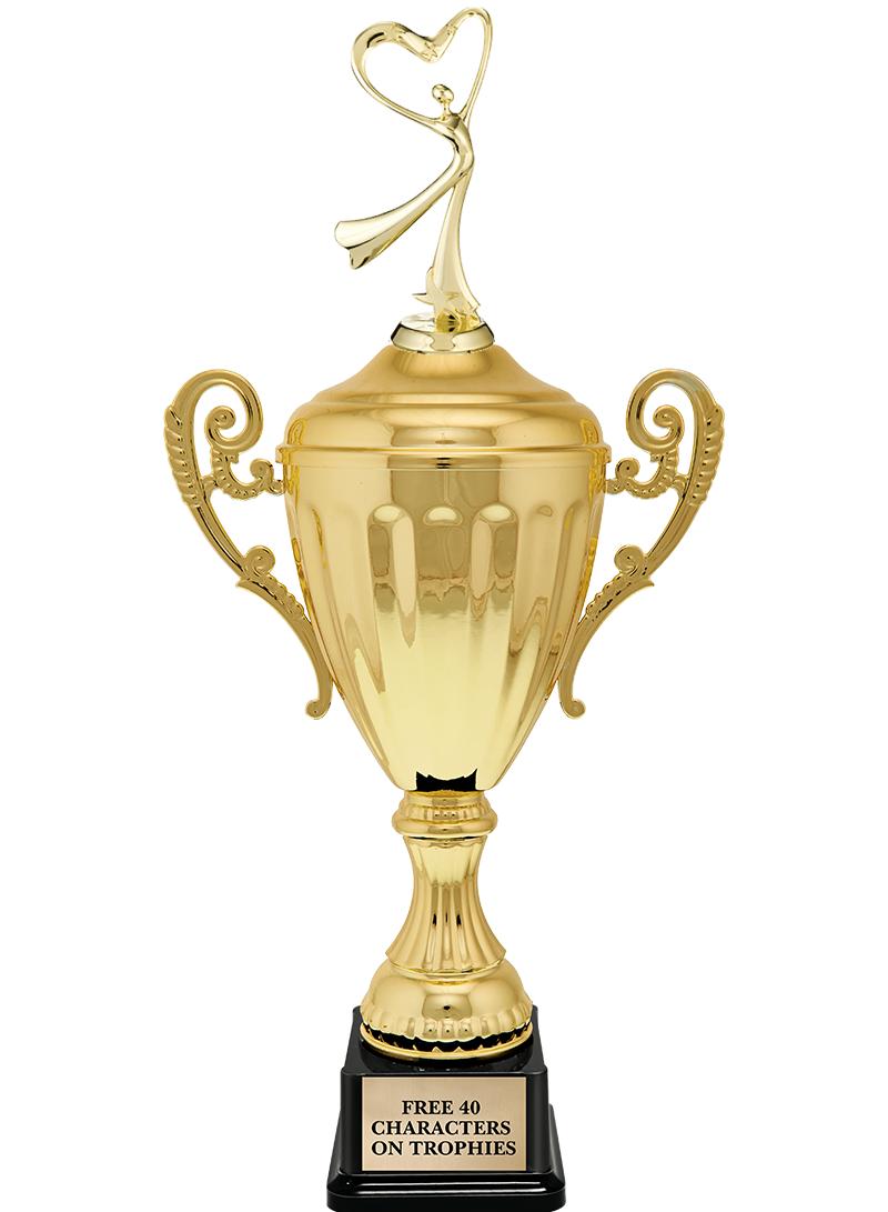 15.43" GD ACCLDE CUP TRP W FIG