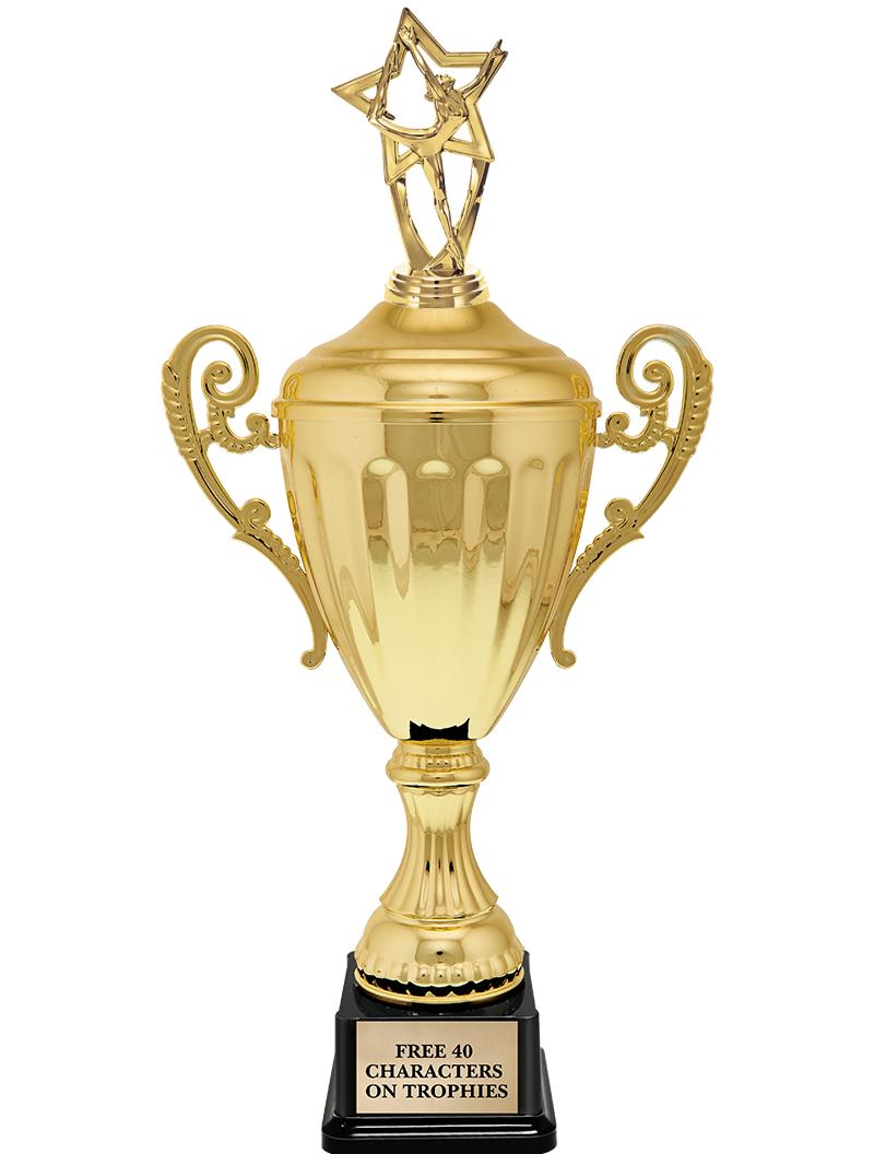 15.43" GD ACCLDE CUP TRP W FIG