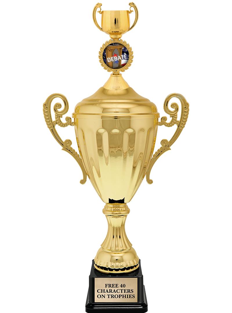 15.43" GD ACCLDE CUP TRP W FIG