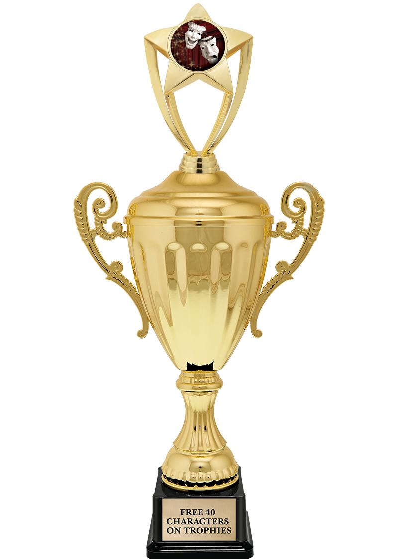 15.43" GD ACCLDE CUP TRP W FIG