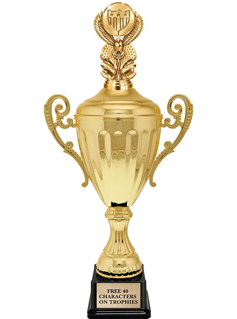 15.43" GD ACCLDE CUP TRP W FIG