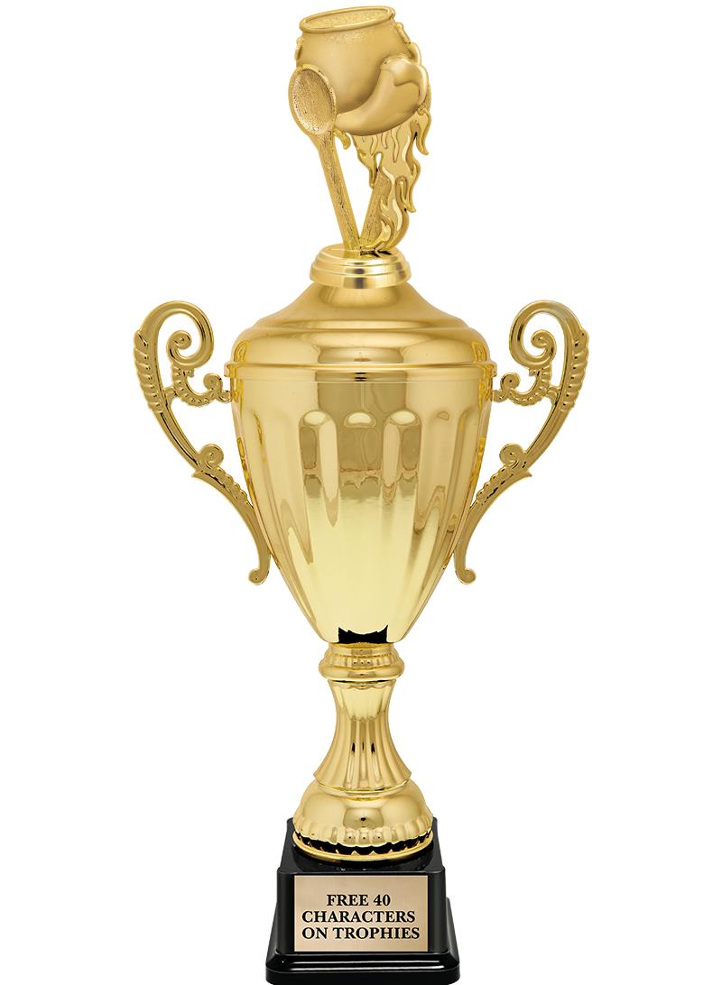 15.43" GD ACCLDE CUP TRP W FIG