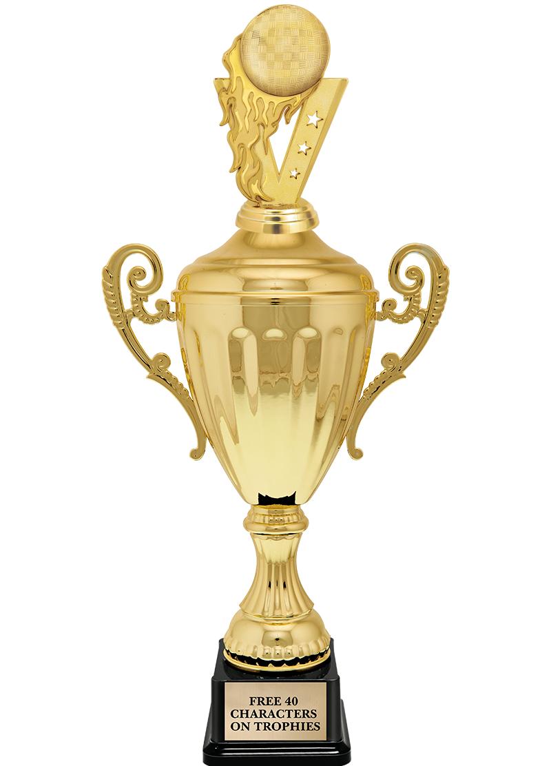 15.43" GD ACCLDE CUP TRP W FIG