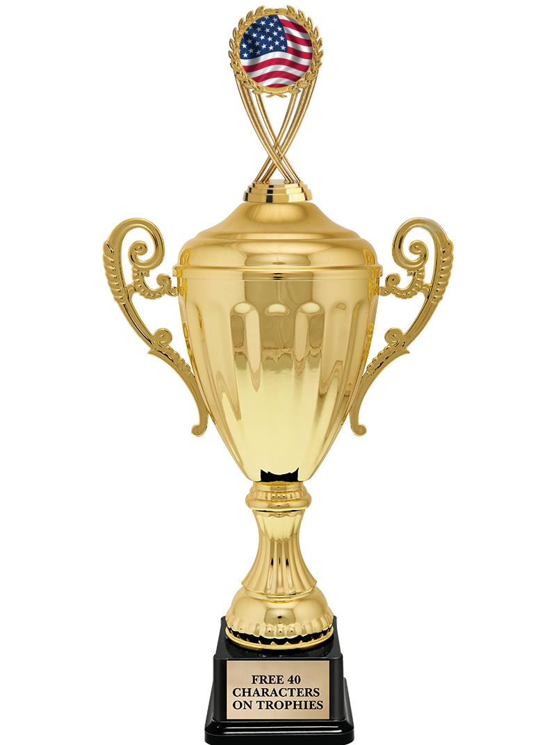 15.43" GD ACCLDE CUP TRP W FIG