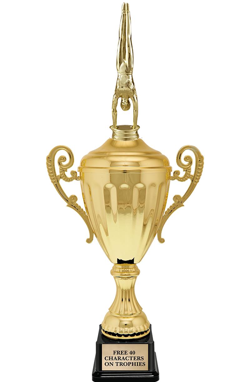 15.43" GD ACCLDE CUP TRP W FIG