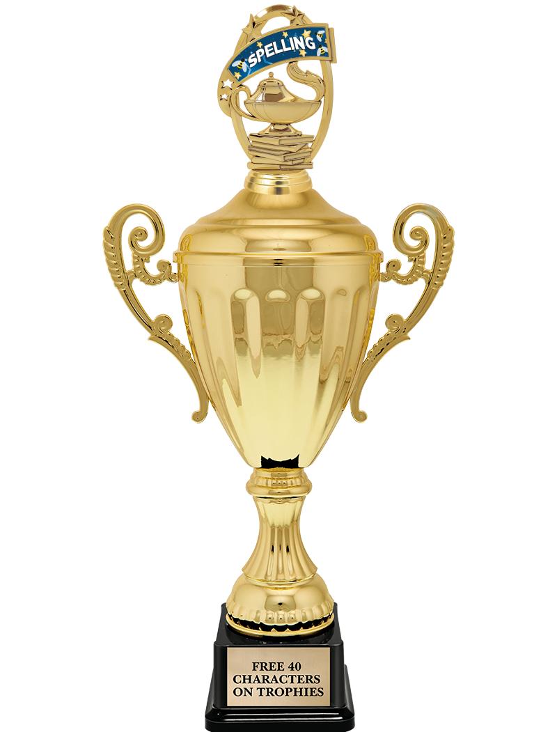 15.43" GD ACCLDE CUP TRP W FIG