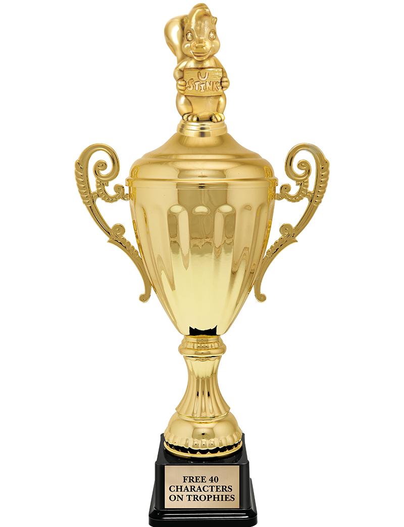 15.43" GD ACCLDE CUP TRP W FIG