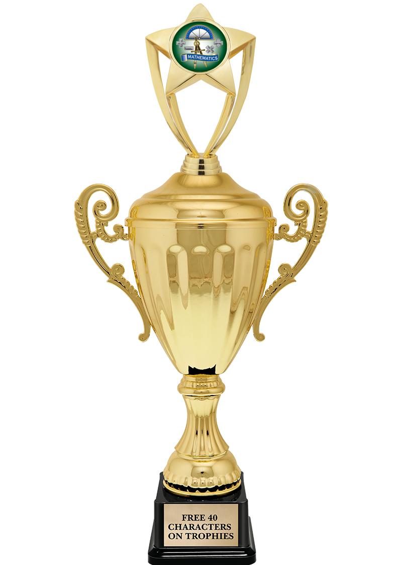 15.43" GD ACCLDE CUP TRP W FIG