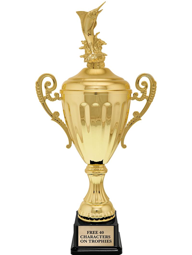 15.43" GD ACCLDE CUP TRP W FIG