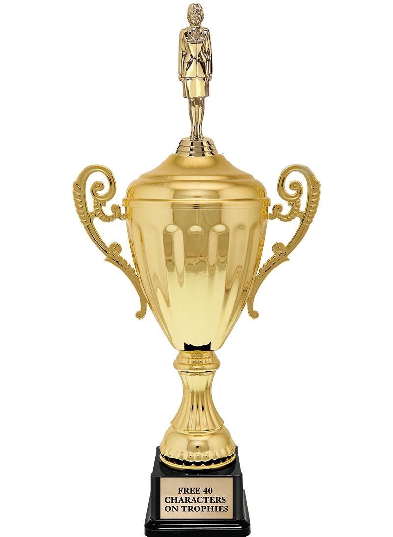 15.43" GD ACCLDE CUP TRP W FIG