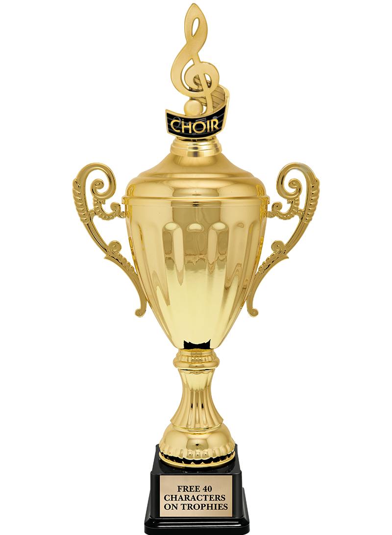 15.43" GD ACCLDE CUP TRP W FIG