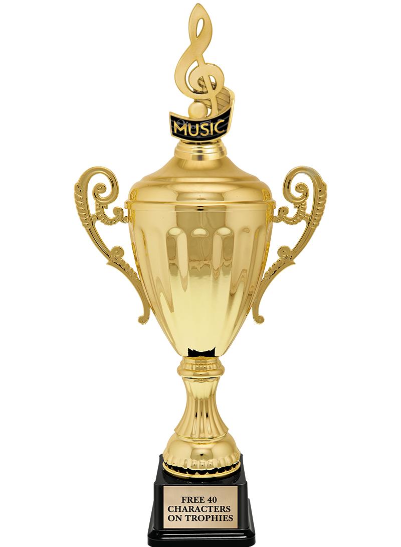 15.43" GD ACCLDE CUP TRP W FIG