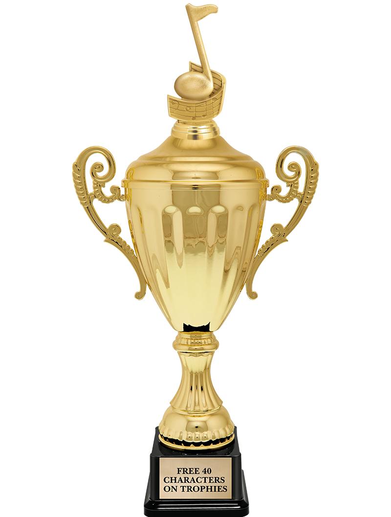 15.43" GD ACCLDE CUP TRP W FIG