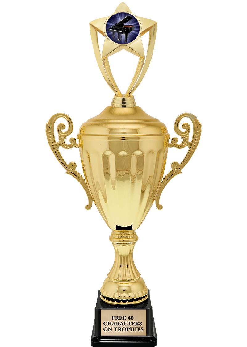 15.43" GD ACCLDE CUP TRP W FIG