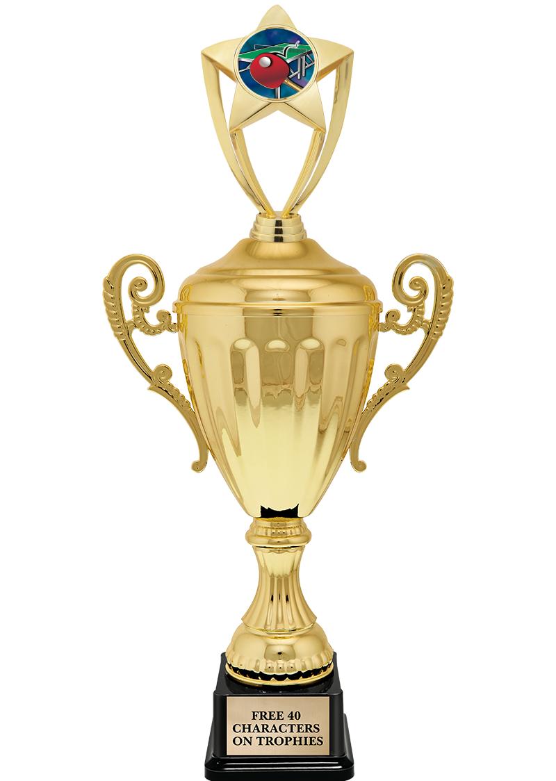 15.43" GD ACCLDE CUP TRP W FIG