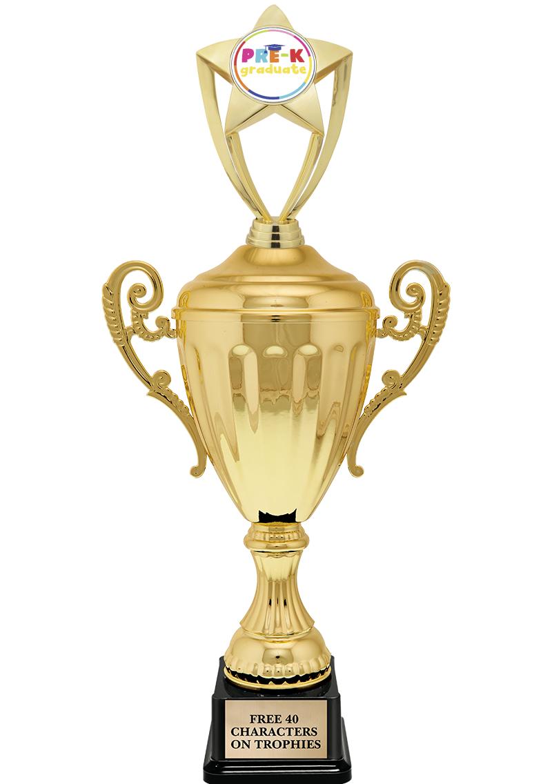 15.43" GD ACCLDE CUP TRP W FIG