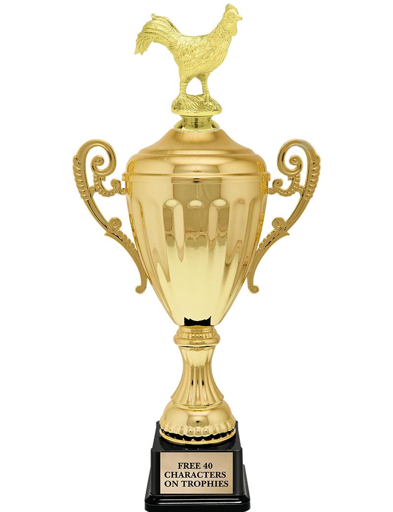 15.43" GD ACCLDE CUP TRP W FIG