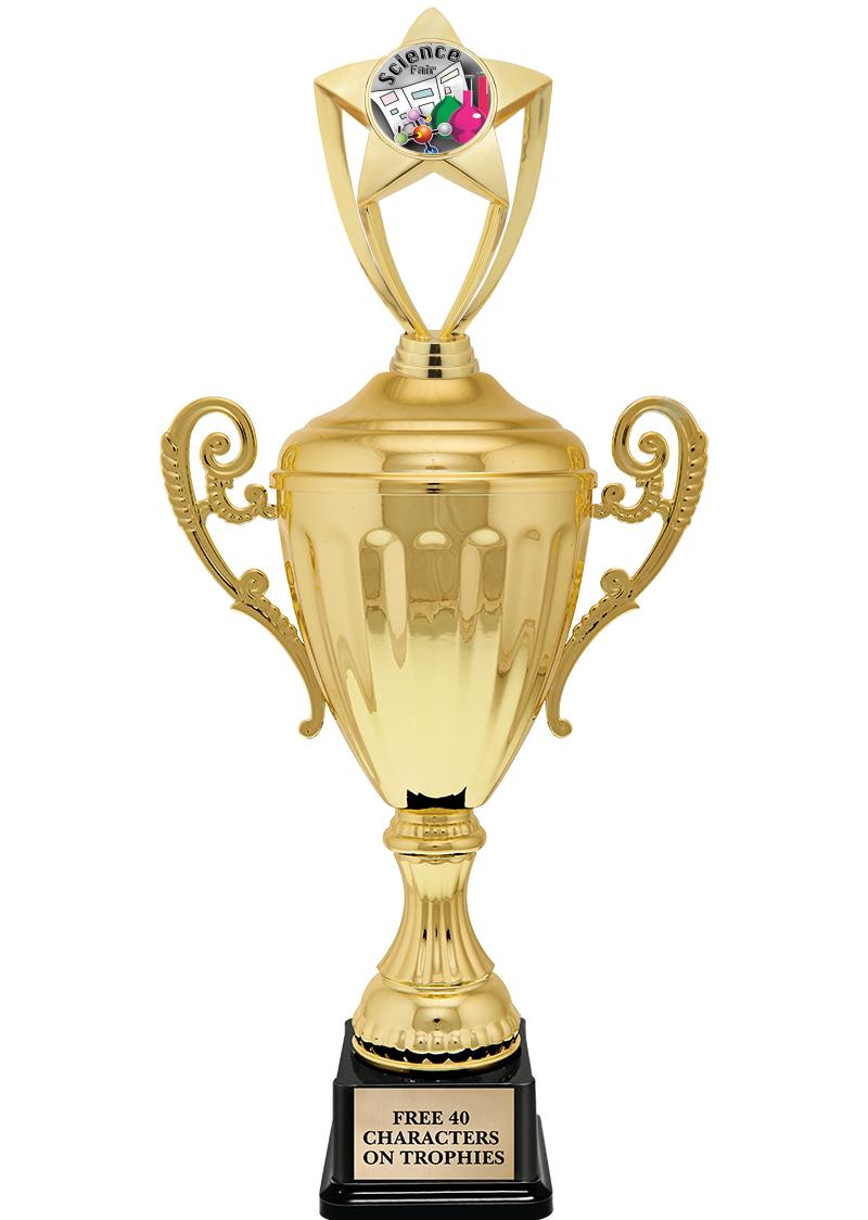 15.43" GD ACCLDE CUP TRP W FIG