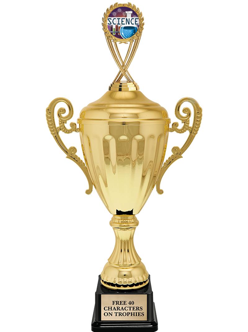 15.43" GD ACCLDE CUP TRP W FIG