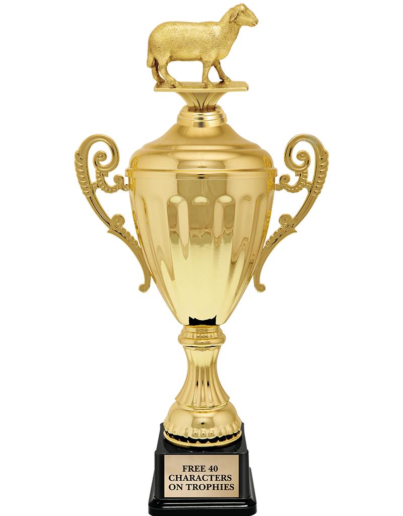 15.43" GD ACCLDE CUP TRP W FIG