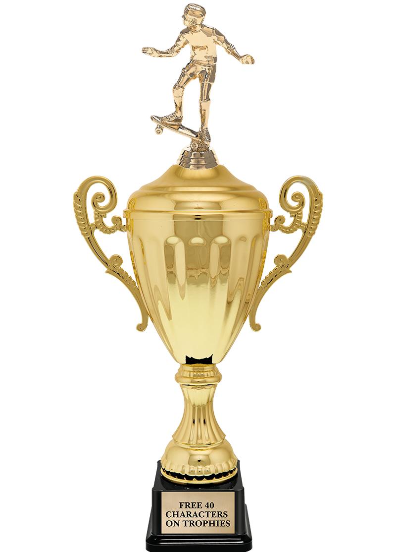 15.43" GD ACCLDE CUP TRP W FIG