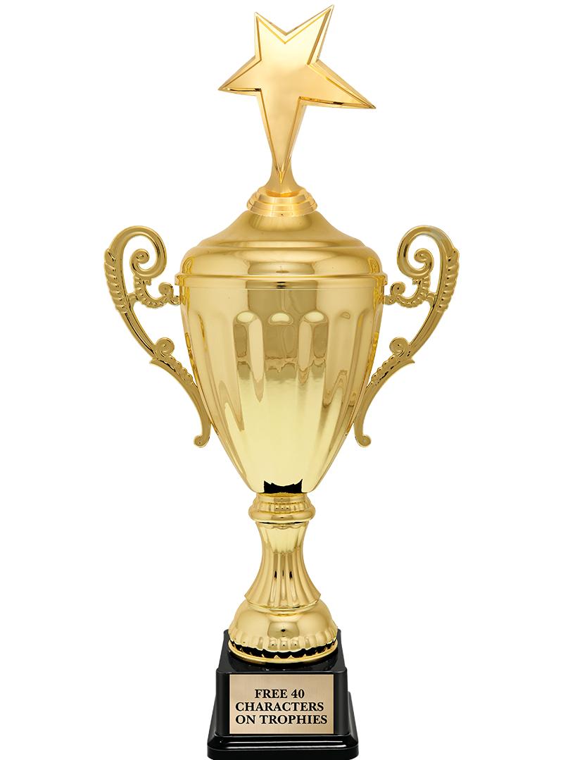 15.43" GD ACCLDE CUP TRP W FIG