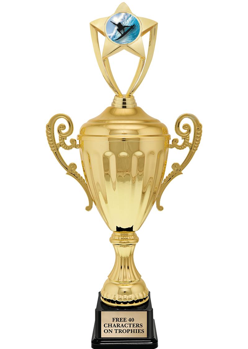 15.43" GD ACCLDE CUP TRP W FIG