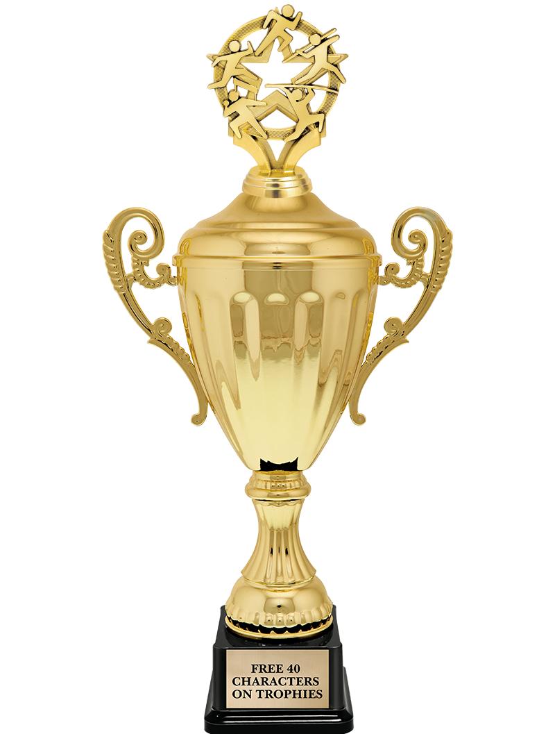 15.43" GD ACCLDE CUP TRP W FIG