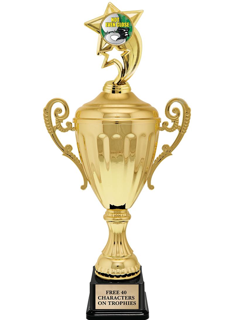 15.43" GD ACCLDE CUP TRP W FIG