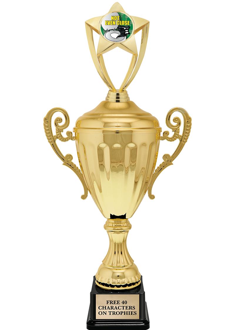 15.43" GD ACCLDE CUP TRP W FIG