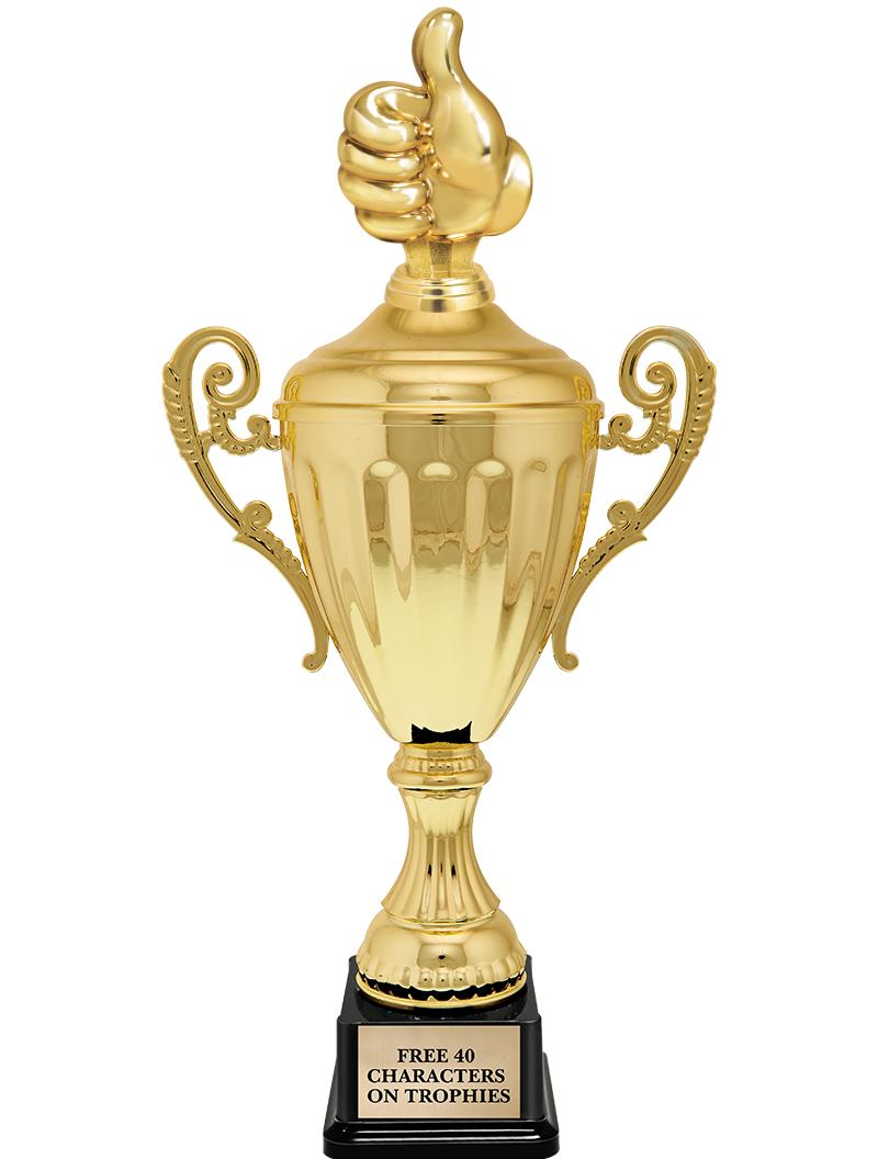 15.43" GD ACCLDE CUP TRP W FIG