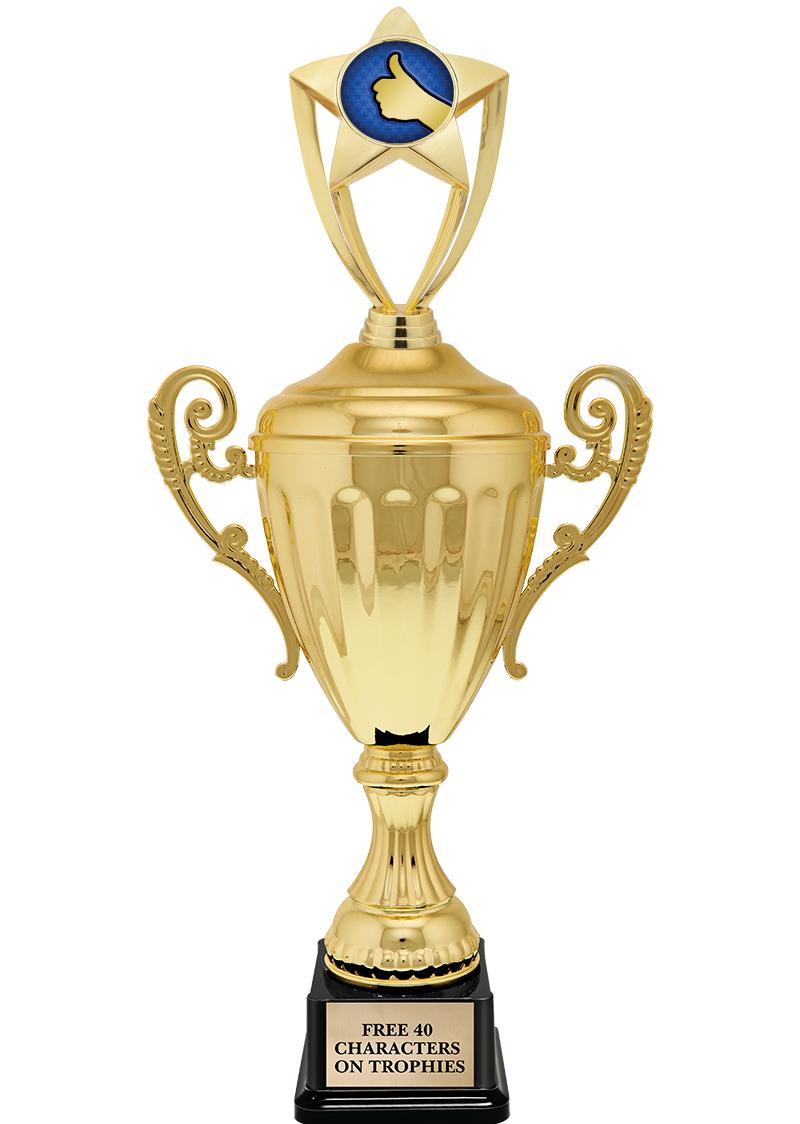 15.43" GD ACCLDE CUP TRP W FIG