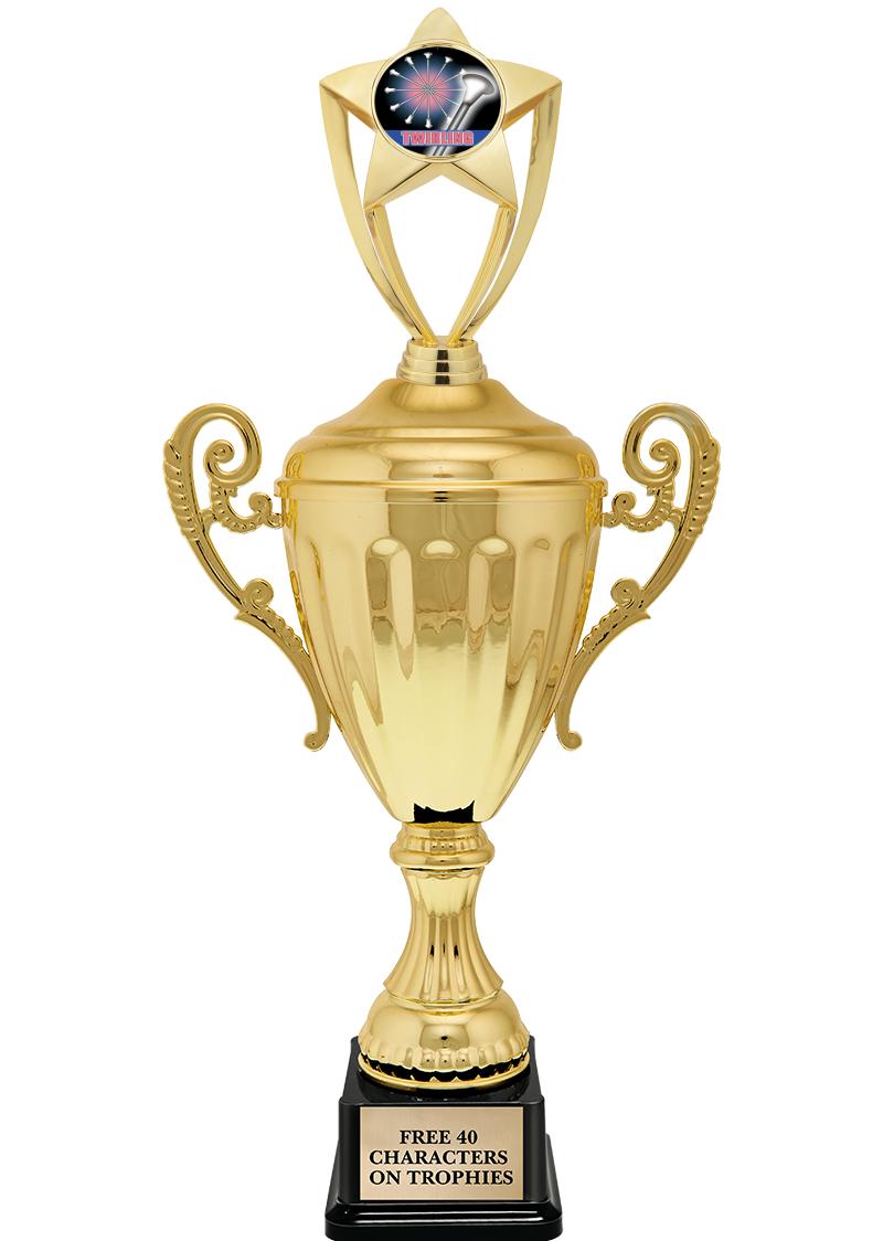 15.43" GD ACCLDE CUP TRP W FIG